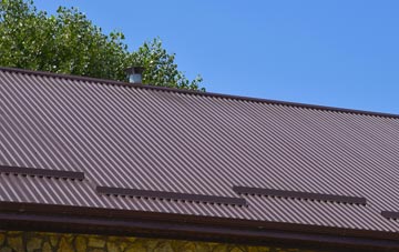 typical Hinton Ampner corrugated roof uses